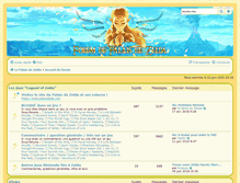 Tablet Screenshot of forum.palaiszelda.com